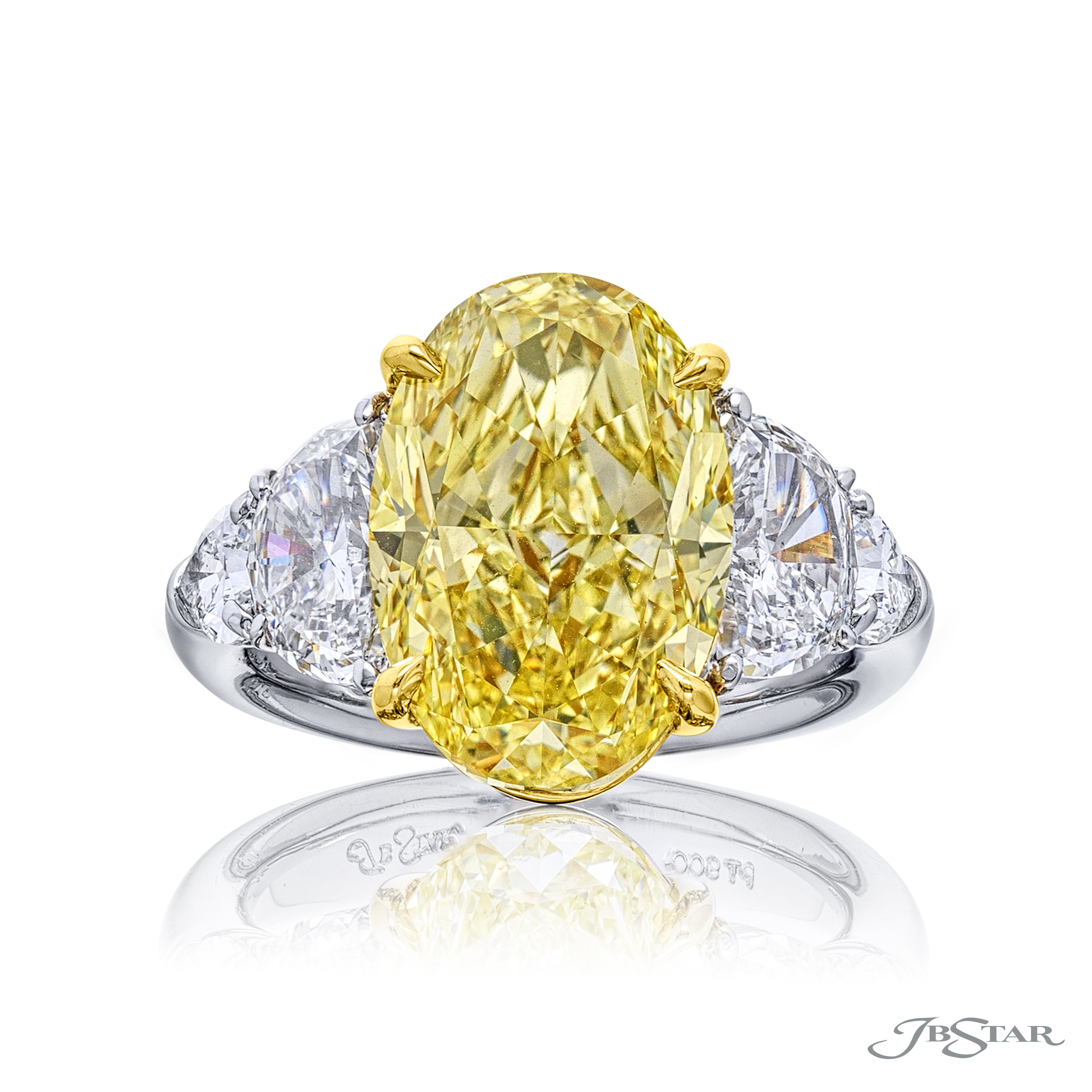 Venus OOAK Yellow Sapphire & Black Half Moon Engagement Ring – ARTEMER