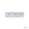 Diamond Eternity Band Emerald-Cut 6.85 ctw. Shared Prong