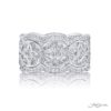 Diamond Eternity Band 3.71 ctw. Floral Design Marquise & Round