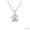Exquisite Style: One-of-a-Kind 1.34 ct. Radiant-Cut Diamond Pendant
