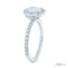 Diamond Engagement Ring 1.01 ct Cushion Cut GIA certified