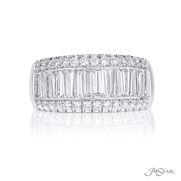 Cut Round Diamond Anniversary Wedding Band Micro Pave