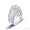 Platinum 1.51 ct Oval Diamond Engagement Ring