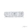 Elegance Elevated | Classic Single-Row GIA-Certified Emerald-Cut Diamond Band