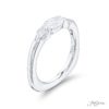 Oval & Pear Diamond Engagement Ring 0.52 ct GIA certified