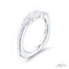GIA-Certified Oval Diamond Ring with Pear Side Stones in Platinum