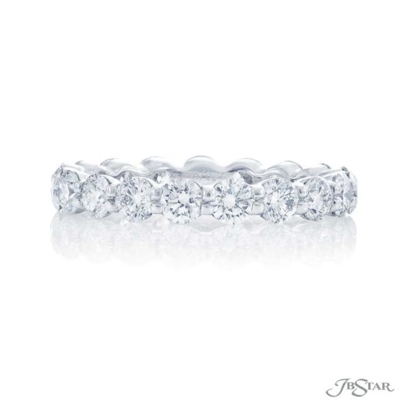 Diamond Eternity Band Round 2.18 ctw. Shared Prong Setting