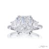 4.50 ct. Radiant-Cut Diamond Engagement Ring in Platinum