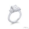 4.50 ct. Radiant-Cut Diamond Engagement Ring in Platinum