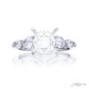 Diamond Semi-Mount Pear-Shaped 1.48 ctw. Shared Prong