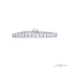 Platinum Round Diamond Bracelet