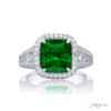 Diamond Engagement Ring 4.03 ct Cushion Cut GIA Certified