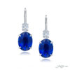 Gorgeous Glamour: 15.79 ctw. Certified Sapphire & Diamond Drop Earrings