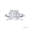 3.69 ct. GIA-Certified Square Emerald-Cut Diamond Ring