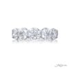 Signature Round-Cut Diamond Band | Shared Prong Setting in Platinum
