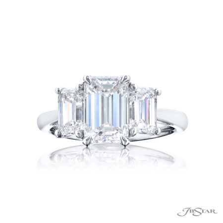 1.90 ct. Emerald-Cut Diamond Ring in Platinum 1.90 ct. Emerald-Cut Diamond Ring in Platinum