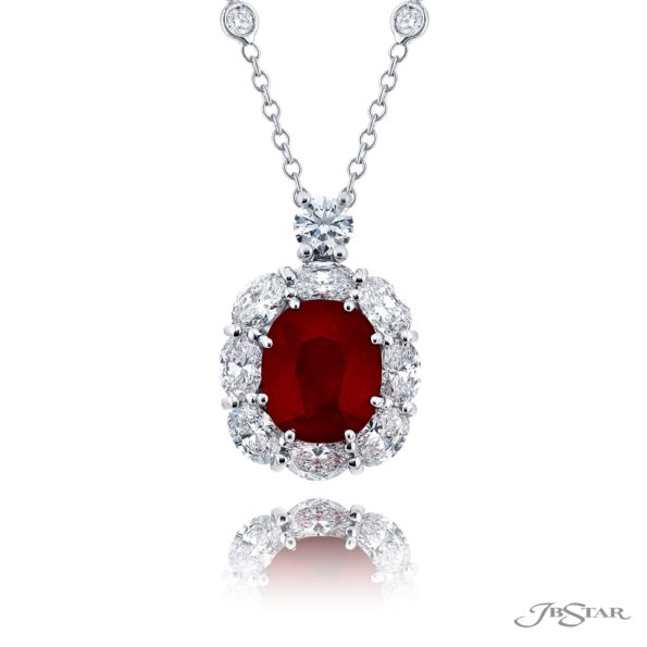 Exquisite Style: Our Signature 4.20 ct. Certified Ruby Pendant
