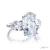 7.63 ct Oval Diamond Ring | GIA Certified & Handcrafted in Platinum | Dazzling Brilliance by Jb Star