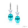 Gorgeous Glamour: 2.18ctw Certified Paraiba Drop Earrings