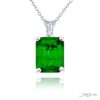 Exquisite Style: Timeless 2.57 ct Certified Emerald Pendant
