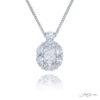 Exquisite Style: 1.63 ct. GIA Certified Radiant-Cut Diamond Pendant with Round Oval and Pear-Shaped Diamonds in Platinum