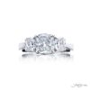 Platinum Diamond Engagement Ring 1.21 ct Cushion Cut