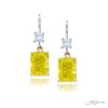 Timeless 2.11 ctw. Fancy Yellow Diamond Drop Earrings