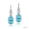Magnificent 2.83 ctw. Certified Paraiba Drop Earrings
