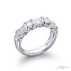 Classic East-West Alternating Emerald-Cut Diamond Band