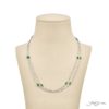 One-of-a-Kind Emerald and Diamond Necklace  Oval Emeralds & Briolette Diamonds Handcrafted in Pure Platinum