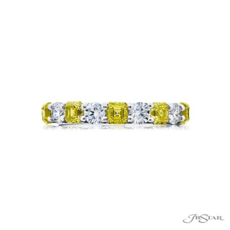 Elegance Elevated: Timeless Multi-Row Fancy Yellow Oval
