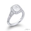 1.56 ct. GIA-Certified Cushion-Cut Diamond Ring in Platinum