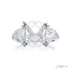 13.05 ct Burma Sapphire & Diamond Ring | Certified Oval Sapphire in Platinum | Magnificent Design by Jb Star