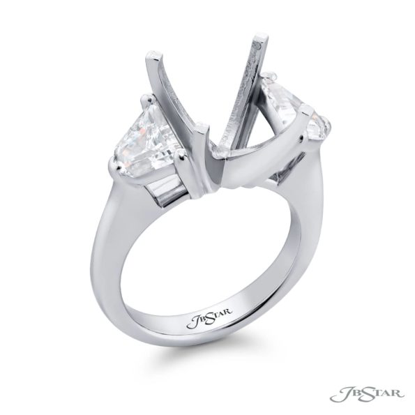 13.05 ct Burma Sapphire & Diamond Ring | Certified Oval Sapphire in Platinum | Magnificent Design by Jb Star