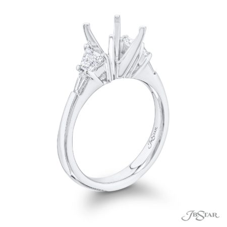 Tapered Baguettes & Trapezoid Diamond Semi Mount Tapered Baguettes & Trapezoid Diamond Semi Mount