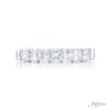 Diamond Wedding Band Radiant-Cut 1.32 ctw. Shared Prong