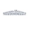 Platinum Round Diamond Certified Bracelet
